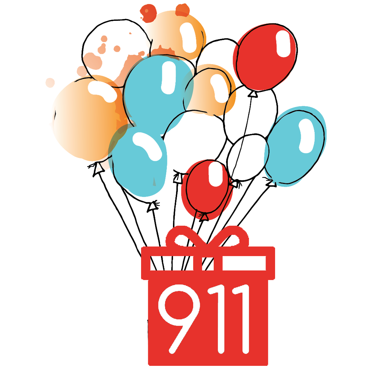 Повітряні кульки з доставкою — SHARIKI 911