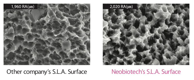 SLA-поверхность-импланта-NeoBiotech