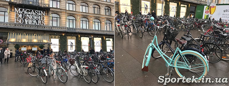 Городские велосипеды в Дании