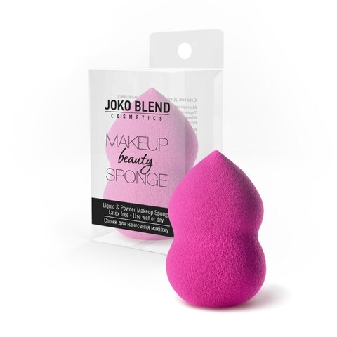 Спонж для макіяжу Makeup Beauty Sponge Hot Pink Joko Blend (1)