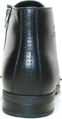 Зимние кожаные ботинки мужские высокие Ikoc 3640-1 Black Leather.