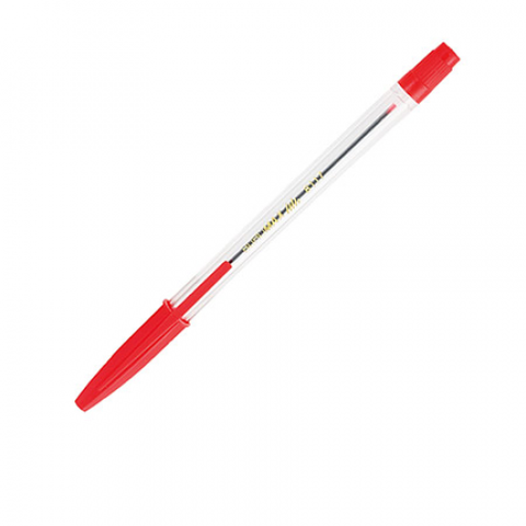 Ручка шариковая Buromax 0,7 мм красная (BM.8117-03)