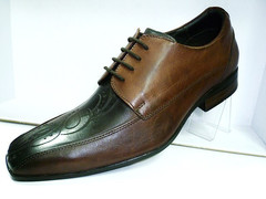 Мужские туфли классика, кожаные, Mariner коричневые. Не дорого.