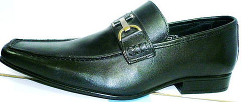 Кожаные туфли мужские лоферы черные Mariner классические