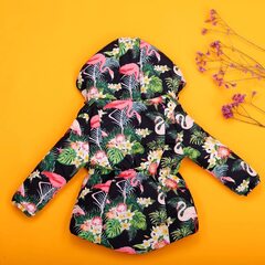 Куртка парка детская демисезонная Фламинго