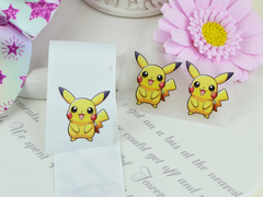 Термотрансферна картинка Покемон жовтий №206