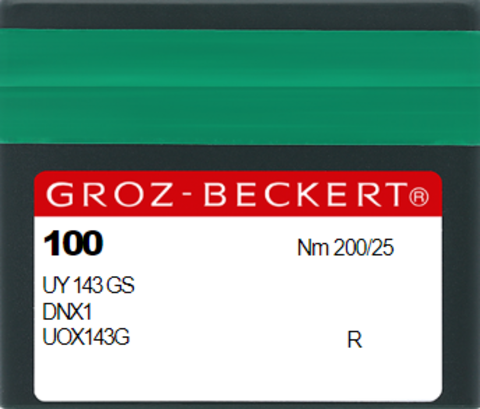 Игла швейная промышленная  для мешкозашивочных машин Groz Beckert UY 143GS/DNx1/GKx9 №200 | Soliy.com.ua