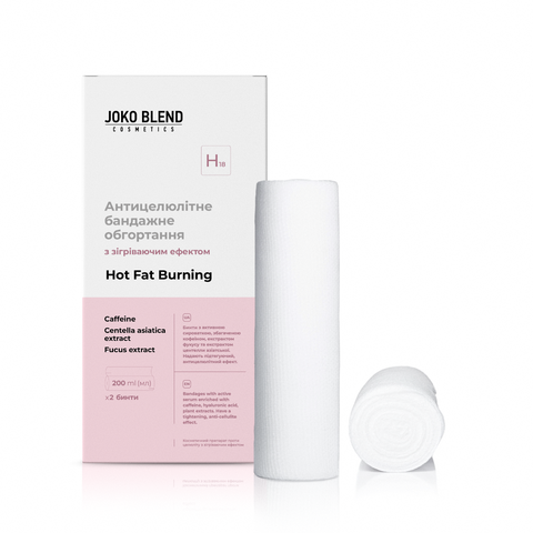 Антицелюлітне бандажне обгортання з зігріваючим ефектом Hot Fat Burning Joko Blend (1)
