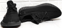 Летние кроссовки сетка. Модные кроссовки мужские недорого Navi All Black.