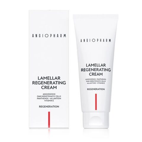 ANGIOPHARM ЛАМЕЛЛЯРНЫЙ РЕГЕНЕРИРУЮЩИЙ КРЕМ, 75 Мл | LAMELLAR REGENERATING CREAM