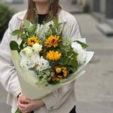 Photo of Summer bouquet with sunflowers «Summer Sun»