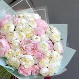 Photo of 51 Peonies — White and Pink Mix
