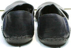 Летние мужские сандали с задником Luciano Bellini 76389 Blue.