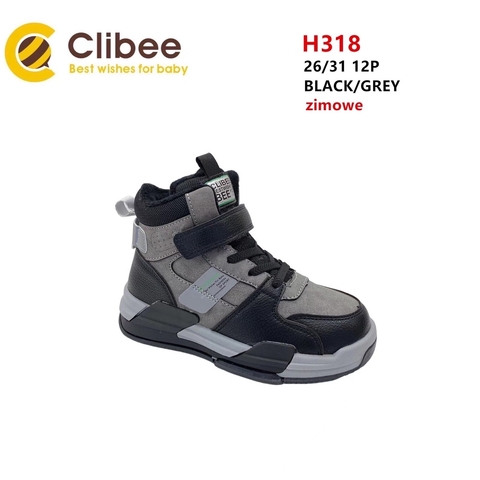 Clibee (зима) H318 Black/Grey 26-31