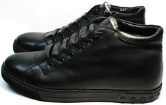 Теплые ботинки на зиму мужские Ridge 6051 X-16Black