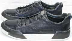 Мужские спортивные туфли кроссовки городские осень весна Luciano Bellini C6401 TK Blue.