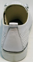 Летняя женская обувь на низком ходу Mi Lord 2007 White-Pearl.