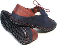 Стильные туфли мокасины летние мужские Luciano Bellini 23406-00 LNBN.