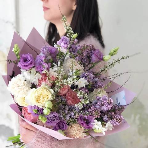 Bouquet «Lavender Sea»