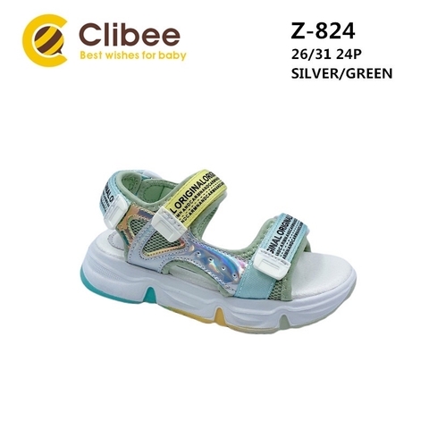 Clibee Z824 Silver/Green 26-31