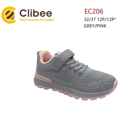 Clibee EC206 Grey/Pink 32-37
