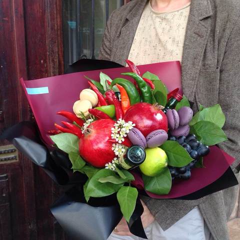 Photo of Bouquet Fruit and vegetable masterpiece