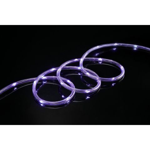 фиолетовый шланг светодиодный дюралайт 20 метров круглый отрезок комплект готовый набор