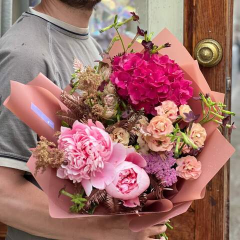 Photo of Bouquet «Girl's blush»