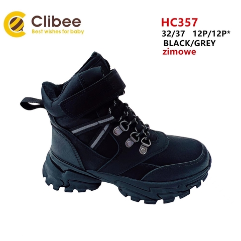 Clibee (зима) HC357 Black/Grey 32-37