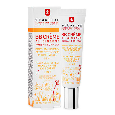 Erborian BB Крем клеар с тонирующим эффектом 5 в 1 BB Cream Clair Baby Skin Effect Makeup-Care Face Cream 5 in 1