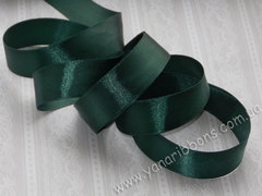 Лента атласная шириной 2,5см еловая - 092