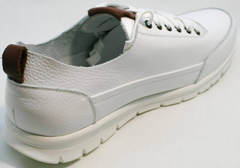 Белые спортивные туфли мужские Faber 193909-3 White.