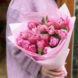 Photo of Bouquet of peony tulips «Rose»