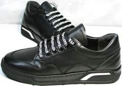 Черные кроссовки для девушек Rifelini by Rovigo 121-1 All Black