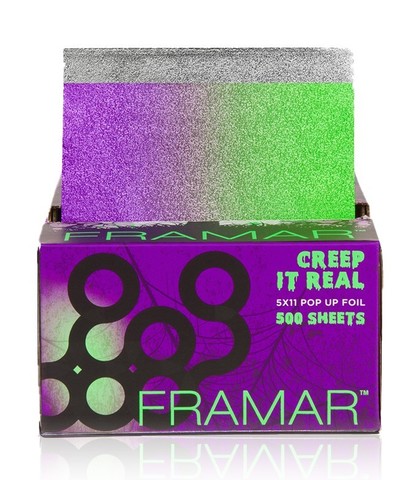 Creep It Real Pop Ups Framar | Вытяжная фольга с тиснением «Страшно красиво» (500 листов 12,5 х 28 см) Лимитированная коллекция