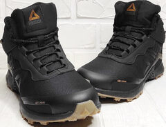 Утепленные кроссовки мужские gore tex Reebok Airstacle Terrain H2o Drain Black.