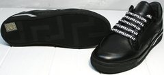 Модные черные кроссовки женские Rifelini by Rovigo 121-1 All Black