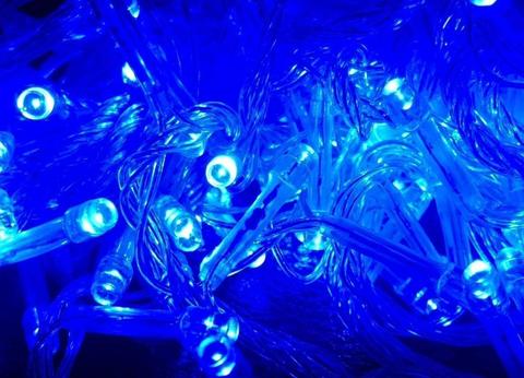 Дощ-гірлянда Бахрома 200 LED C 5 м. синя