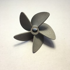 5019/5 Series 5D Stainless Steel propeller unfinished