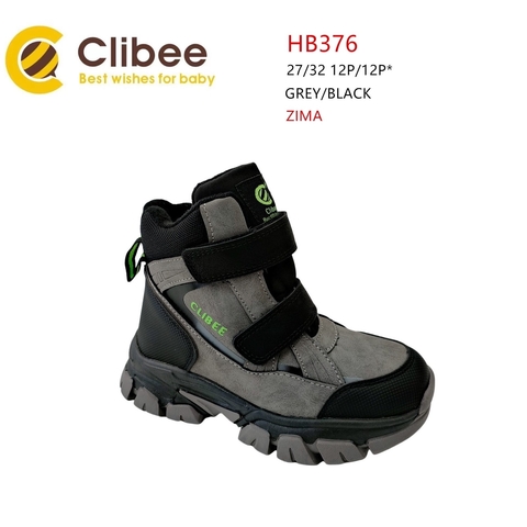 Clibee(зима) HB376 Grey/Black 27-32