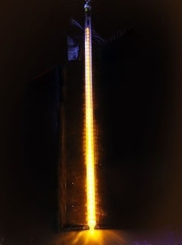 Тающая сосулька гирлянда 1 метр LED на дерево на улицу уличная