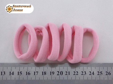 Резинки бесшовные широкие розовые