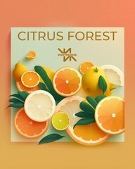 Табак White Smok Citrus Forest (Вайт Смок Цитрусовый Лес) 50г