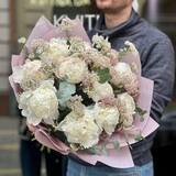 Photo of Delicate bouquet with peonies «Fluffy Beauty»