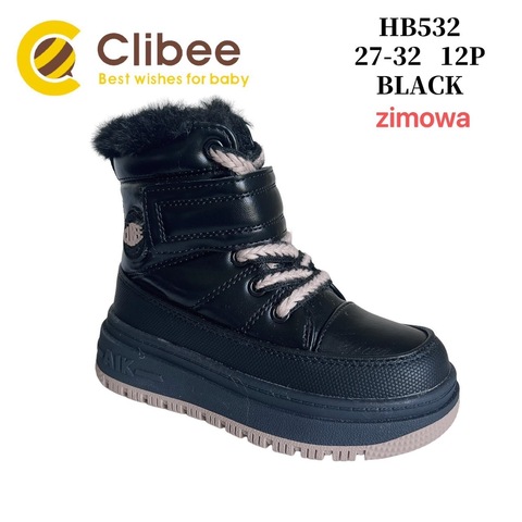 Clibee (зима) HB532 Black 27-32