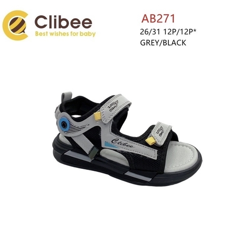 Clibee AB271 Grey/Black 26-31