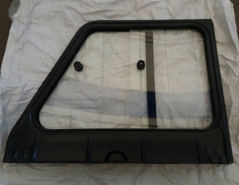 Надставка двери УАЗ 469 Хантер задняя правая в сборе (раздвижные стекла)