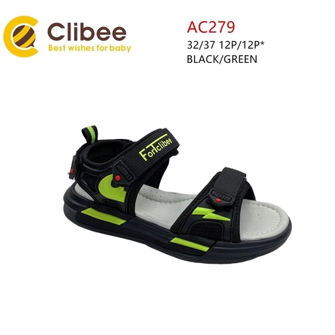 Clibee AC279 Black/Green 32-37