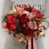Photo of Wedding bouquet with gold