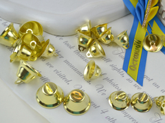 Дзвіночки металеві золоті